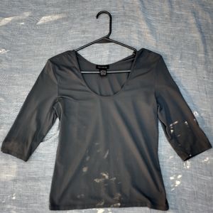 The Limited Scoop Neck Super Soft 3/4" Sleeve T Shirt